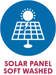 Solar Panel Soft Washed